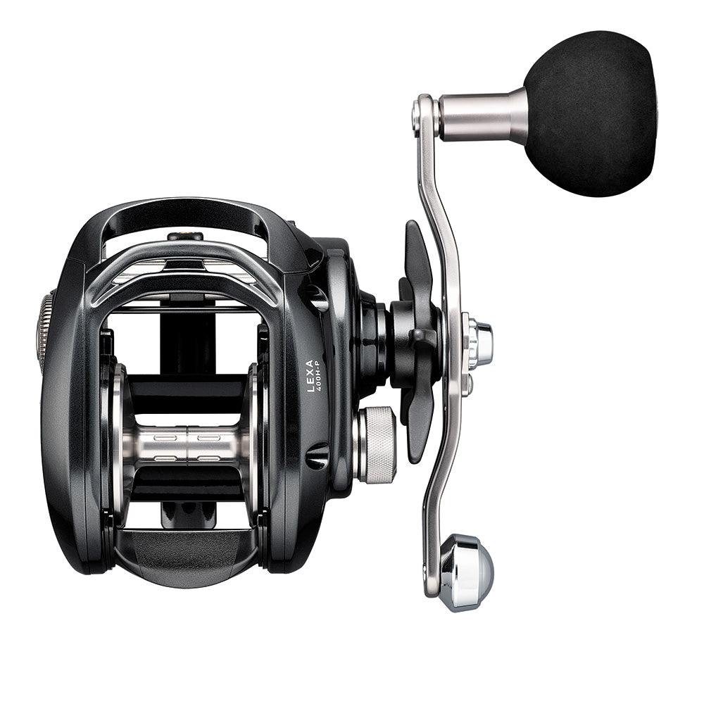Daiwa Lexa 400 Baitcasting Reel Left Hand Hyper Speed Power Handle LX400HLP
