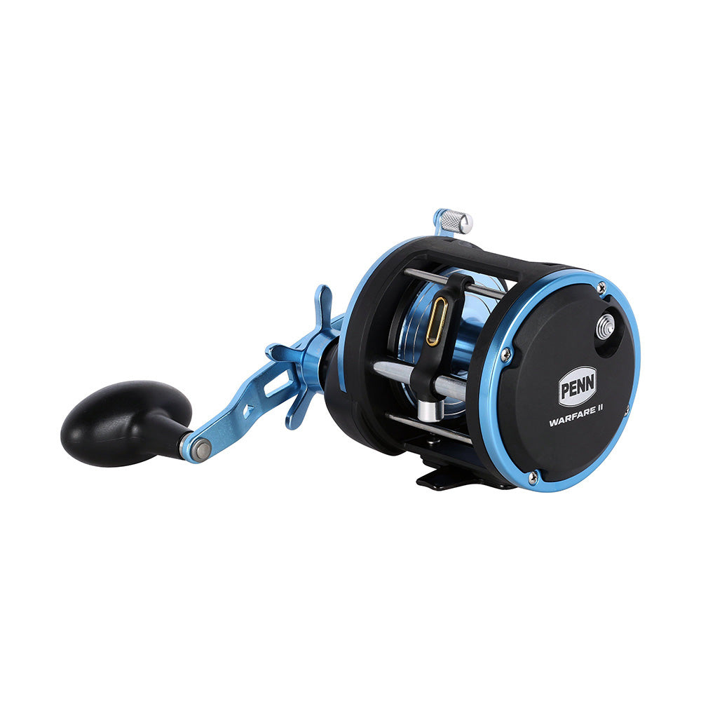 PENN WARII20LW Warfare II Level Wind 20 Right Hand Conventional Reel 1639163