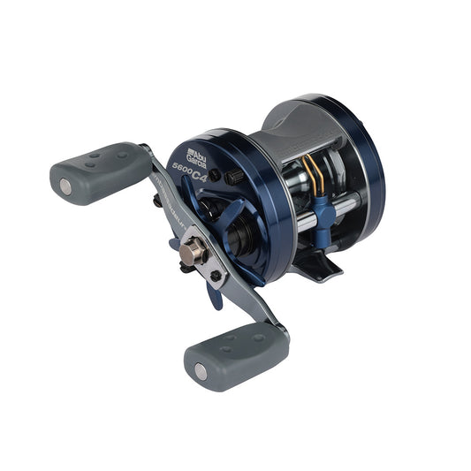 Abu Garcia Ambassadeur C4 5600 round reel side view