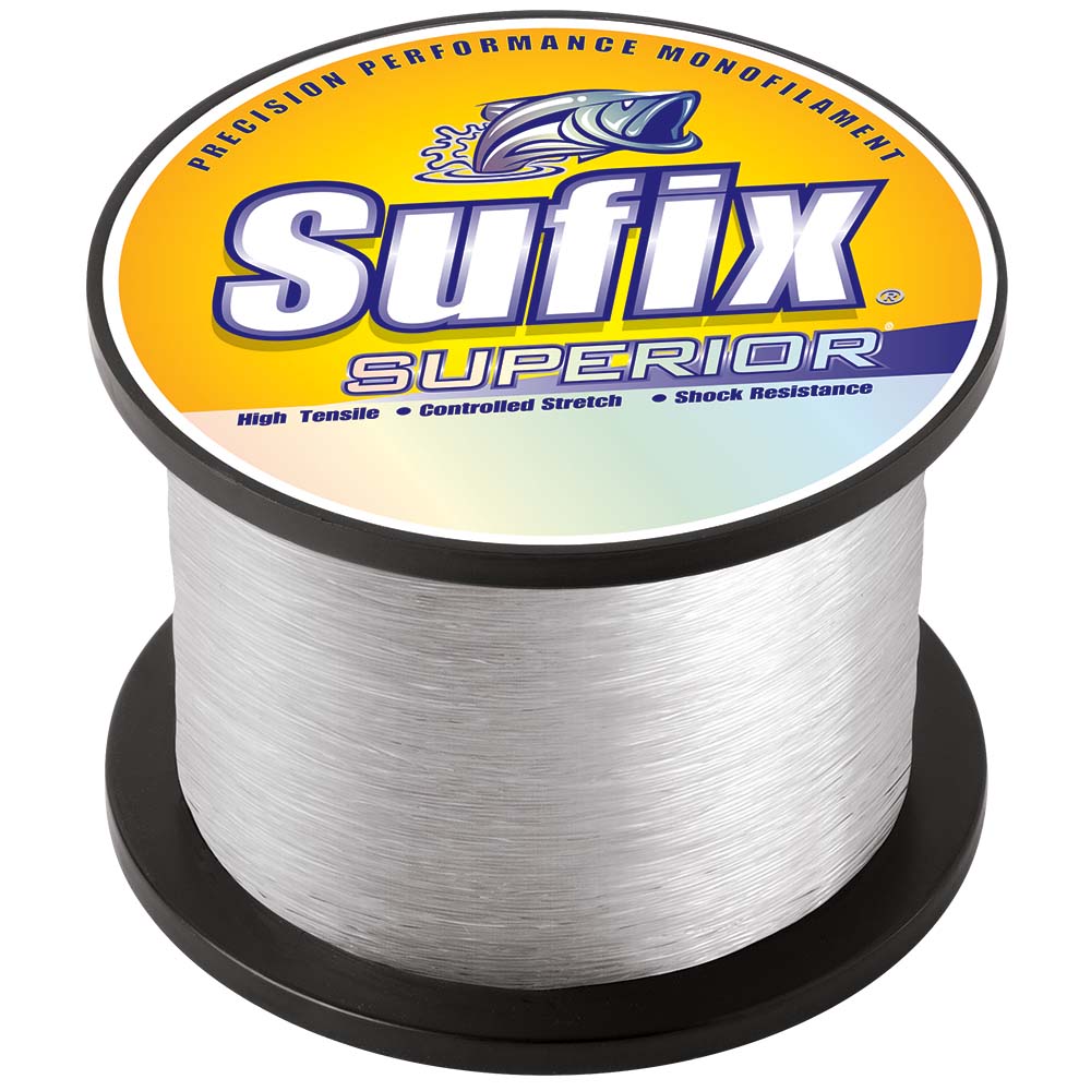Sufix Superior Clear Monofilament 30lb 1795 yds 645130