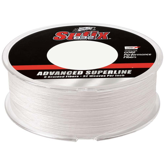 Sufix 832 Advanced Superline braid – 30 lb Ghost 600 yd