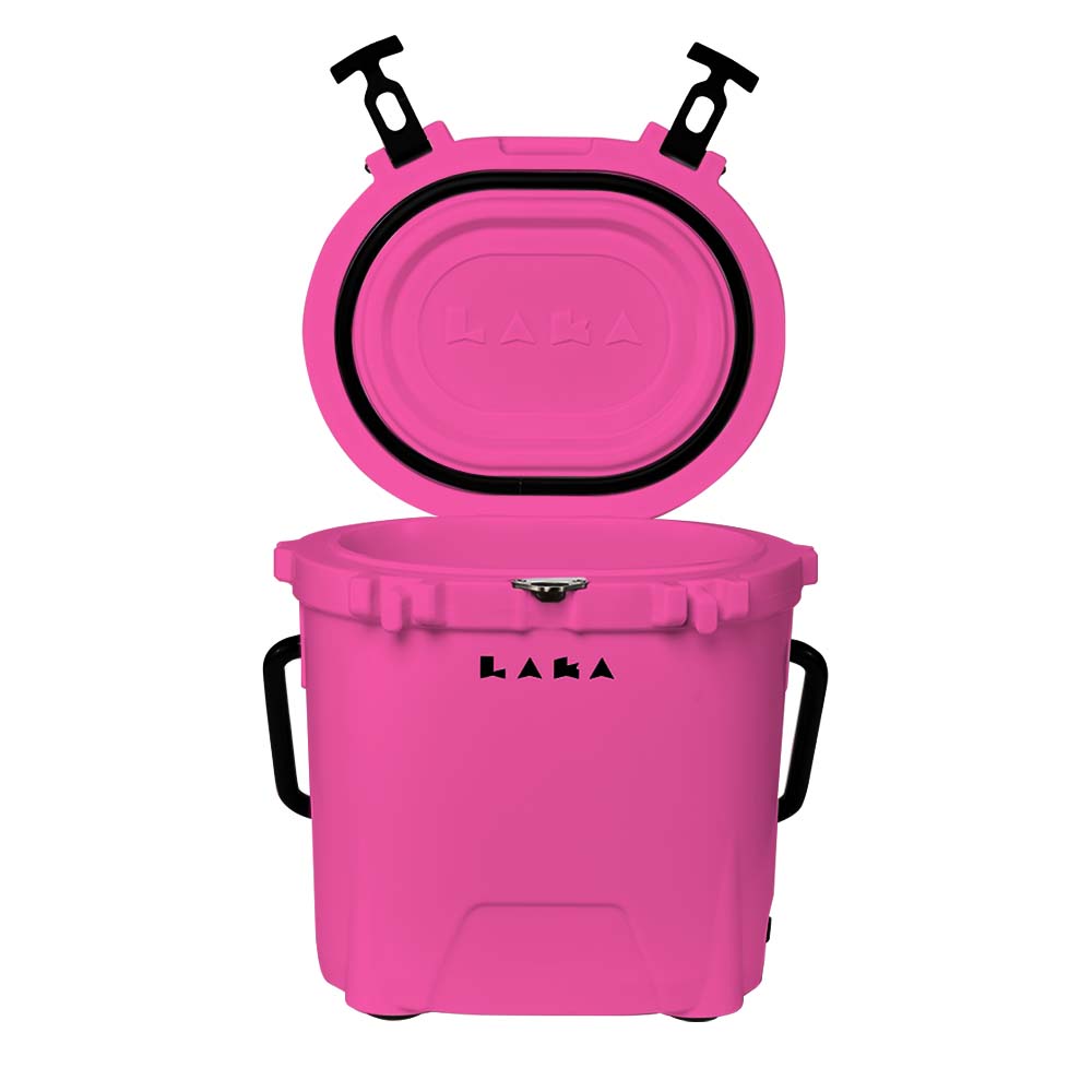 LAKA Coolers 20 Qt Cooler Pink 1012