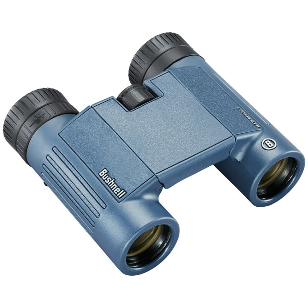 Bushnell 12x25mm H2O Binocular Dark Blue Roof WPFP Twist Up Eyecups 132105R