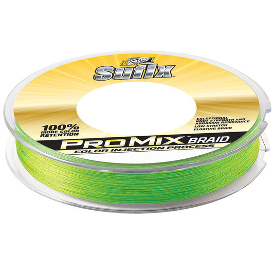 Sufix ProMix Braid 80 lb Neon Green 300 yd spool