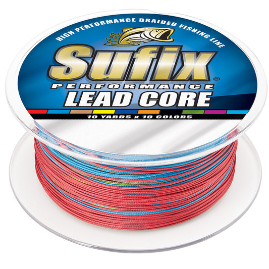 Sufix Performance Lead Core 15 lb 200 yd 10-color metered trolling line