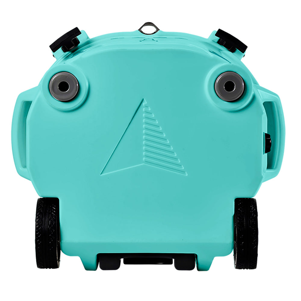 LAKA Coolers 30 Qt Cooler wTelescoping Handle Wheels Seafoam 1082