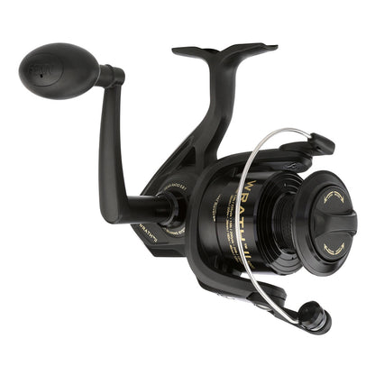PENN Wrath II 5000 spinning reel handle detail