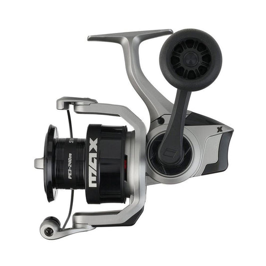 Abu Garcia Max X 6000 spinning reel side view