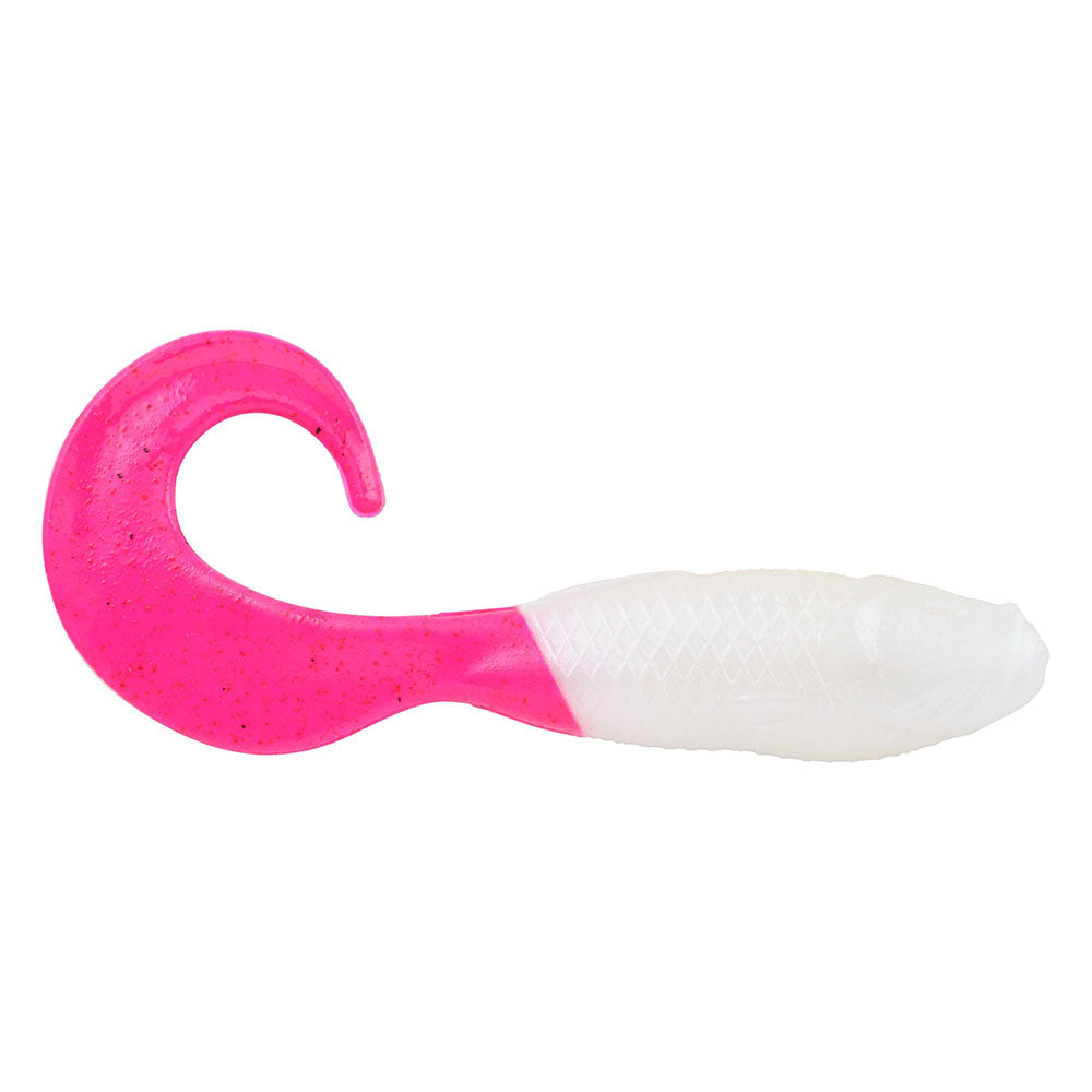 Berkley Gulp! Swimming Mullet 5" Pearl White/Pink 4-pack, MPN 1519949