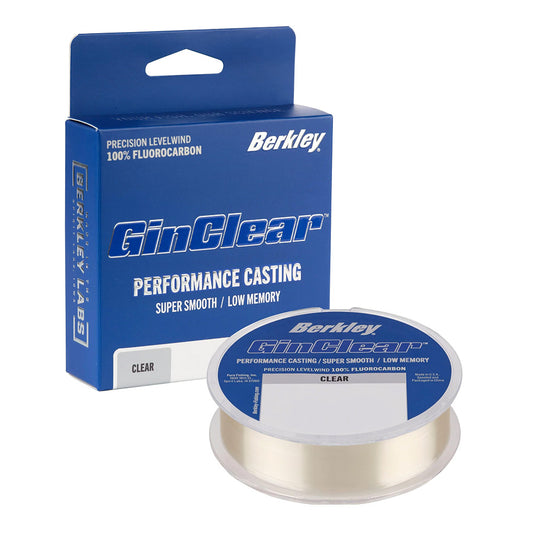 Berkley GINCLEAR 17 lb clear fluorocarbon 200 yd, BGCFS17-15, MPN 1637449