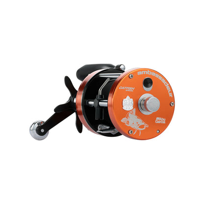 Abu Garcia Ambassadeur C3 7000 Catfish power handle detail