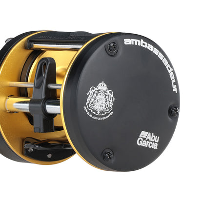 Abu Garcia Ambassadeur C2 5600 round reel profile view