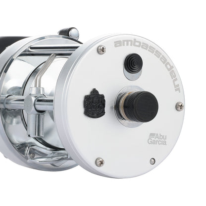 Abu Garcia Ambassadeur C1 7000 round reel profile view
