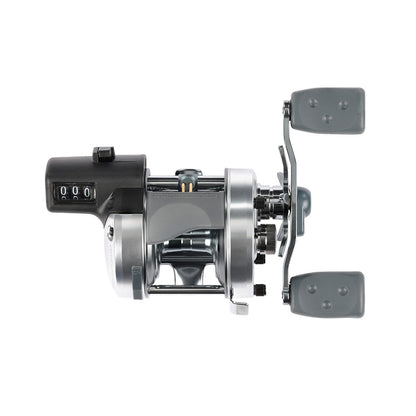 Abu Garcia Ambassadeur C3 5500LC line counter reel profile view