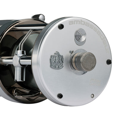 Abu Garcia Ambassadeur C3 7000 round reel profile view