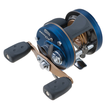 Abu Garcia Ambassadeur C4 5600 round baitcast reel side view