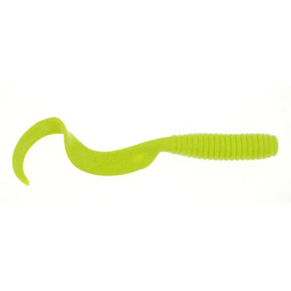 Berkley Gulp! Saltwater Grub 6" Chartreuse 4-pack, MPN 1130758