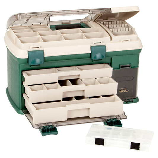 Plano 3Drawer Tackle Box XL  GreenBeige 737002