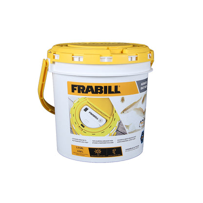 Frabill Dual Fish Bait Bucket wAerator BuiltIn PMC4825