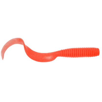 Berkley Gulp! Saltwater Grub 6" Salmon Red 4-pack, MPN 1361146