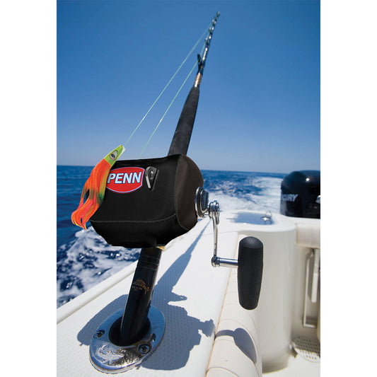PENN Neoprene Conventional Reel Cover SMLRC  Black  Small 1178861
