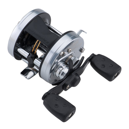 Abu Garcia Ambassadeur C3 5501 left-hand round baitcast reel side view