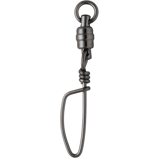 VMC BSHBTSS Black Stainless Steel HeavyDuty Ball Bearing Tournament Snap Swivel 6  320lb 1Pack BSHBTSS6