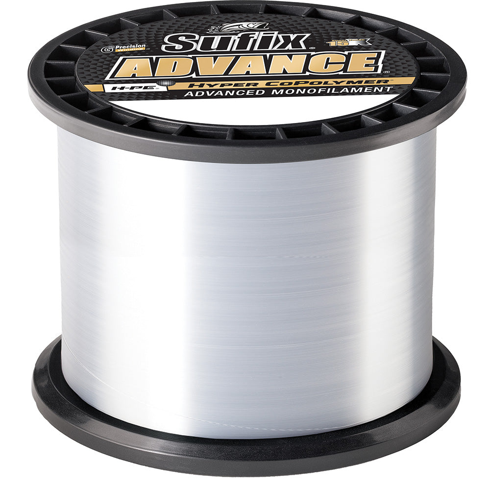 Sufix Advance Monofilament  14lb  Clear  1200 yds 6041014