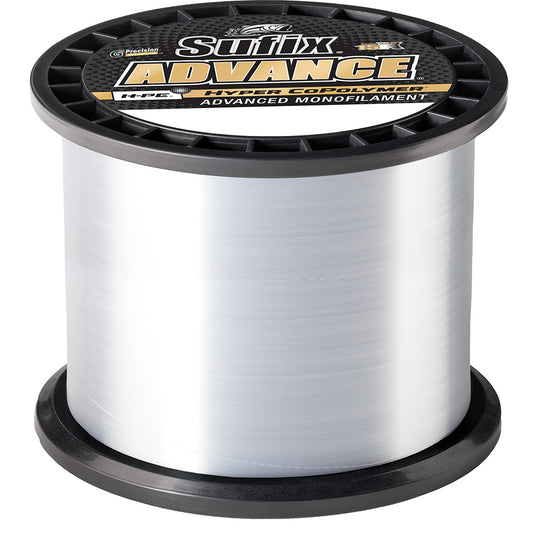 Sufix Advance Monofilament  8lb  Clear  1200 yds 6041008