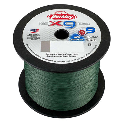 Berkley x9 Low-Vis Green braid 100 lb 2188 yd, MPN 1486844