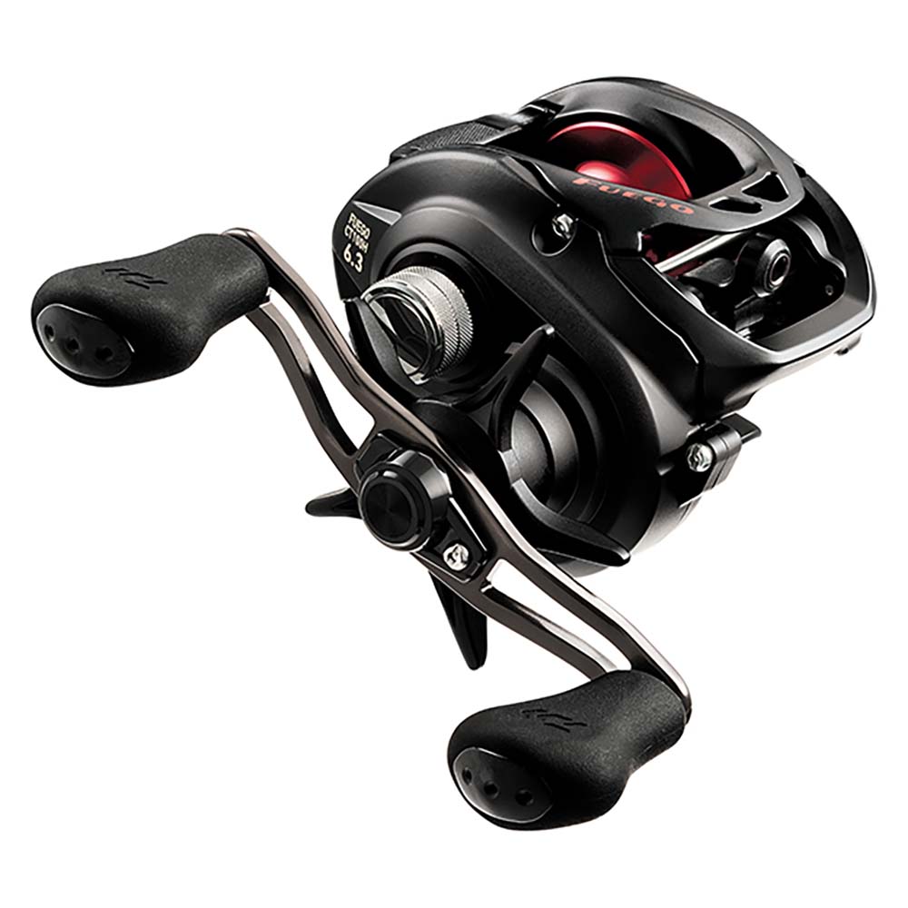 Daiwa Fuego CT left-hand 6.3:1 baitcasting reel, FGCT100HL