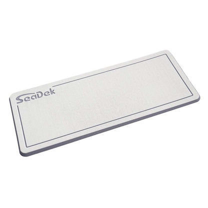SeaDek 16" x 39" Dual Density Helm Pad – Cool Gray/Storm Gray