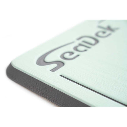 SeaDek 16" x 39" Dual Density Helm Pad – Seafoam Green/Storm Gray - alternate view