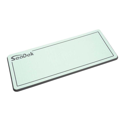SeaDek 14" x 36" Dual Density Helm Pad – Seafoam Green/Storm Gray