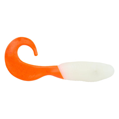 Berkley Gulp! Swimming Mullet 4" Glow/Orange 10-pack, MPN 1519936