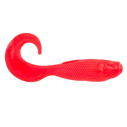 Berkley Gulp! Swimming Mullet 4" Salmon Red 10-pack, MPN 1509666