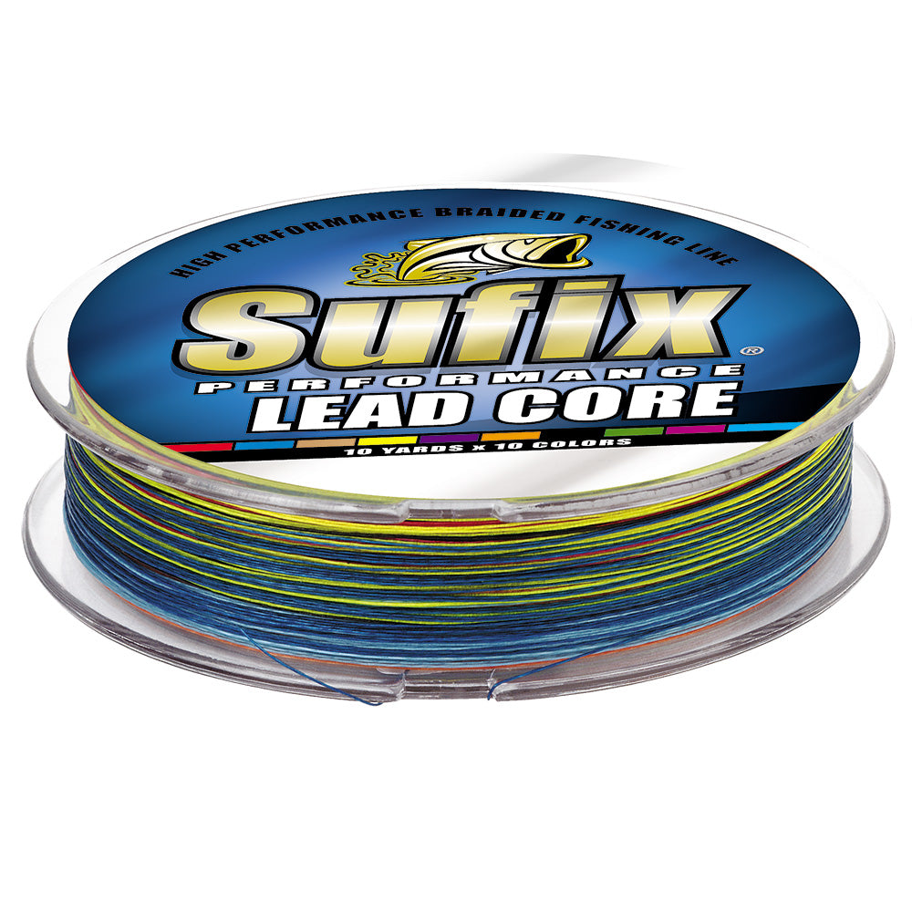 Sufix Performance Lead Core  36lb  10Color Metered  100 yds 668136MC