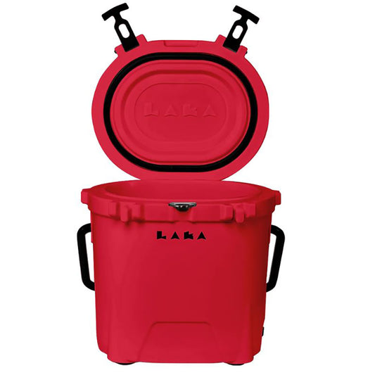LAKA Coolers 20 Qt Cooler  Red 1071