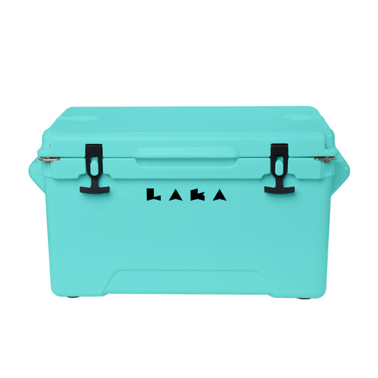 LAKA 45 Qt rotomolded cooler Seafoam side view