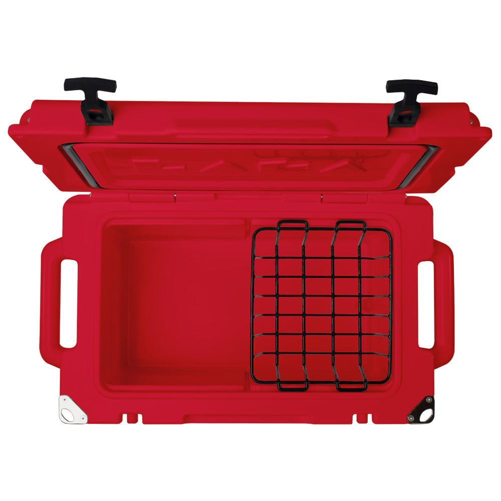 LAKA Coolers 45 Qt Cooler  Red 1084