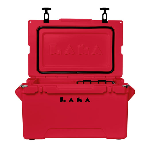 LAKA Coolers 45 Qt Cooler  Red 1084