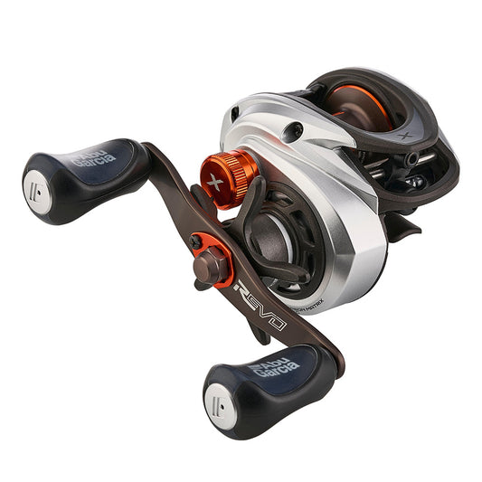 Abu Garcia Revo X High Speed RH reel with 90 mm aluminum handle