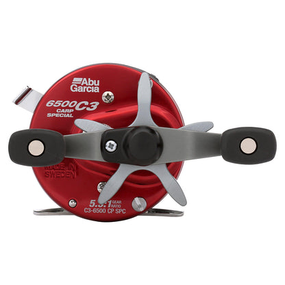 Abu Garcia Ambassadeur Carp Special 6500 reel with extended power handle
