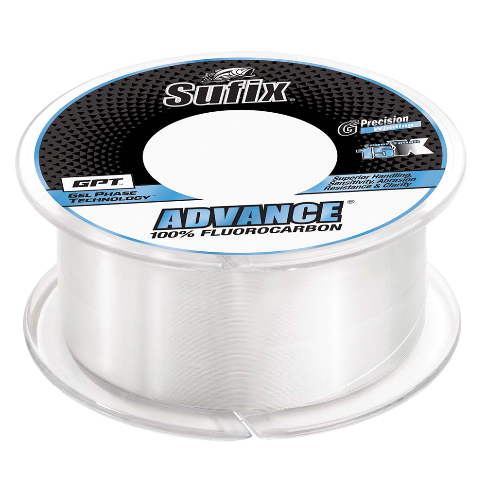Sufix Advance fluorocarbon fishing line spool