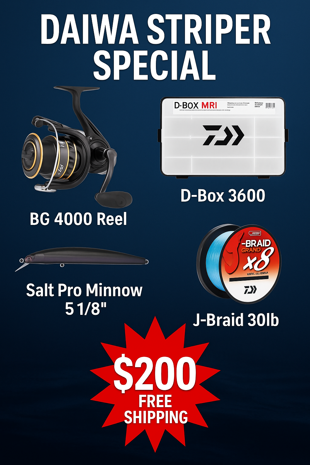 Striper special-limited time only