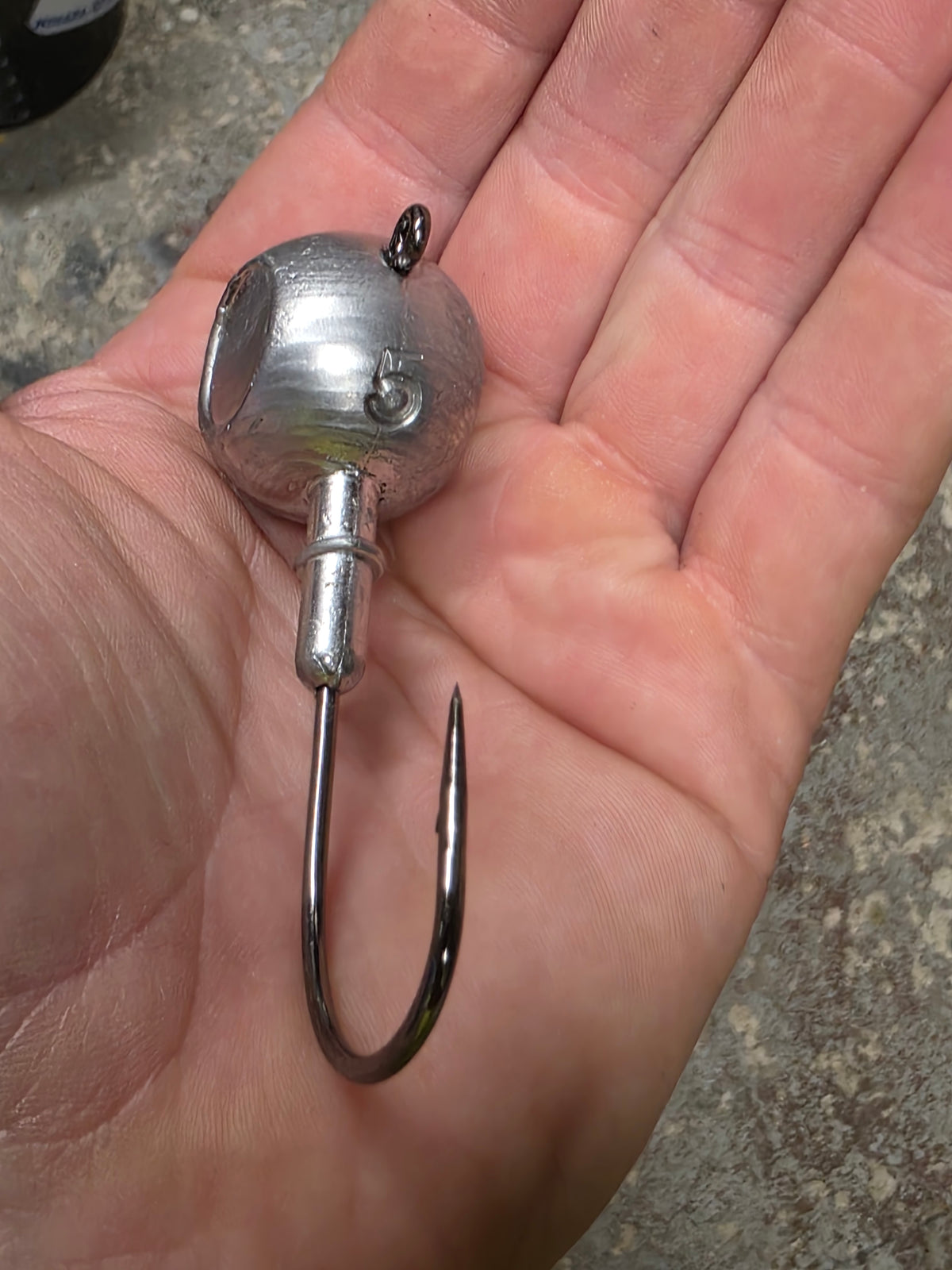 SM4 Sports C-Ball Jig Head – 8/0 Mustad Hook