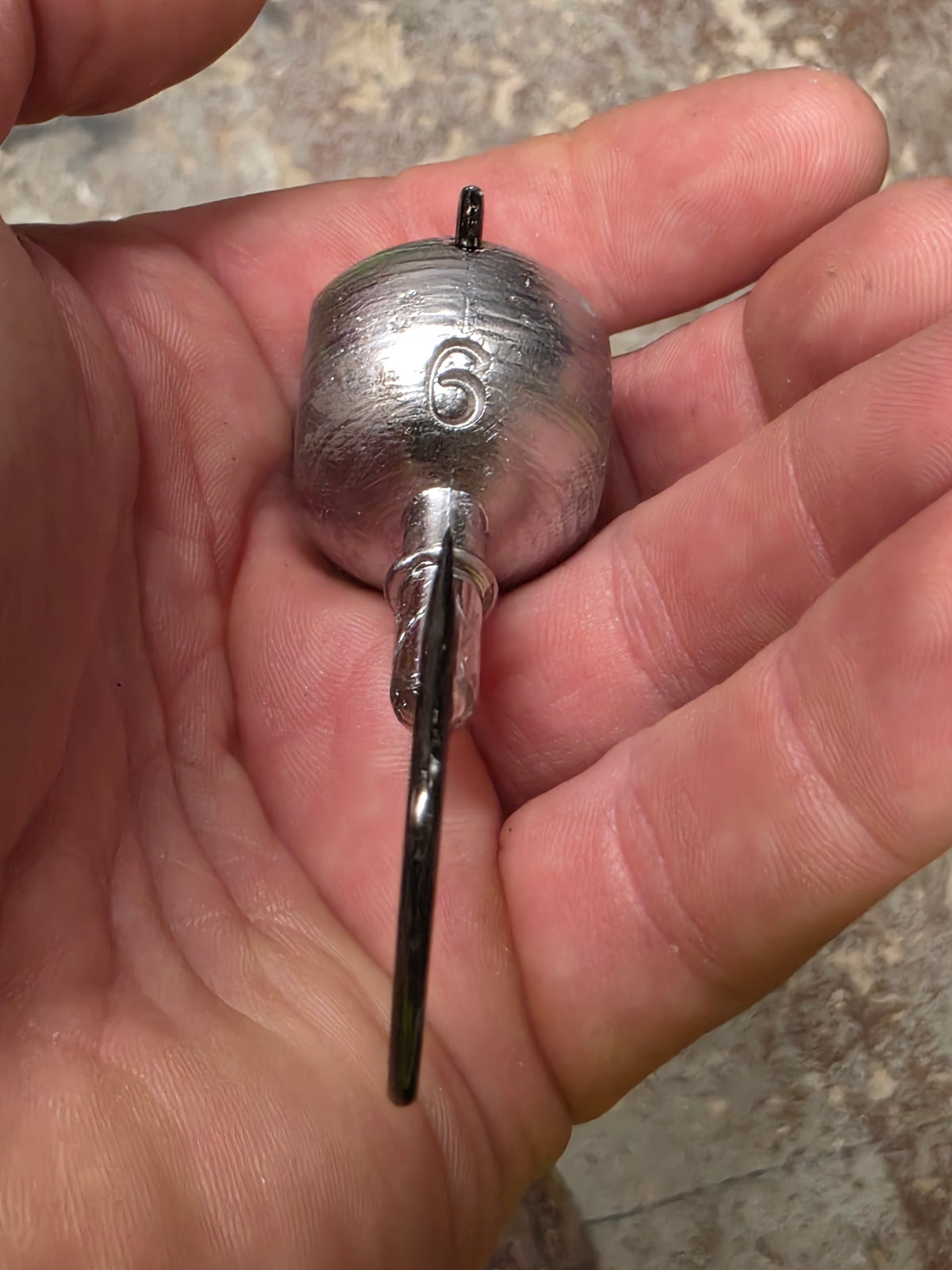 SM4 Sports C-Ball Jig Head – 8/0 Mustad Hook